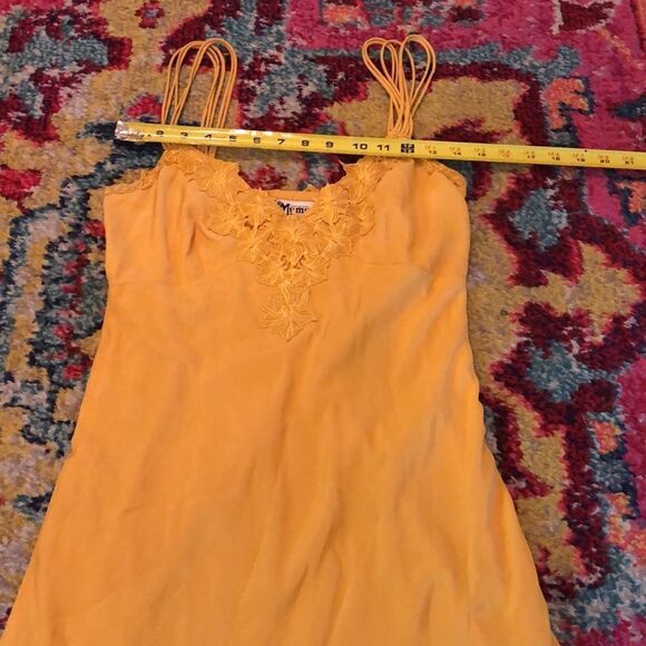 NWT Show Me Your Mumu - Yellow Slip Dress - XS - Picture 15 of 16